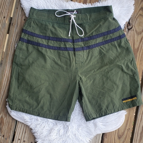Abercrombie & Fitch Other - Abercrombie Finch Green Blue Boardshorts